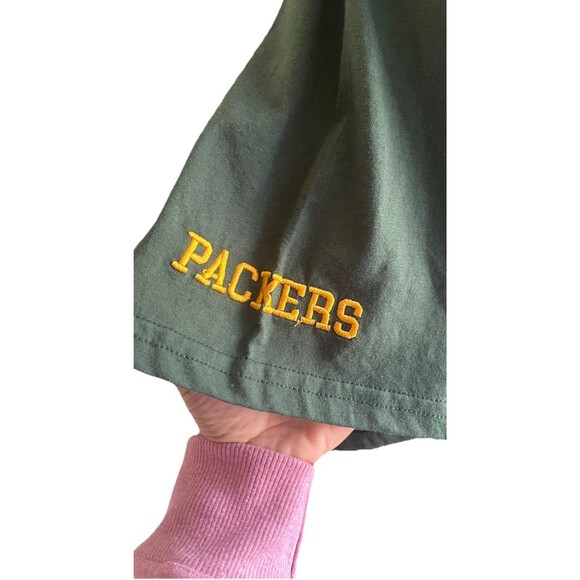 Vintage NFL Champion Helmet Green Bay Graphic Packers T-Shirt Men’s Size 4XL NWT - Picture 7 of 10